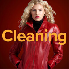 Graphic block for cleaning services provided by Carl Herrmann Furs